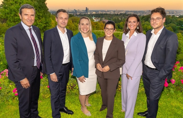 V.l.n.r.: Reinhard Karl, Martin Hauer, Mira Hansy, Christiane Flehberger, Michaela Rammel und Oliver Gorbach