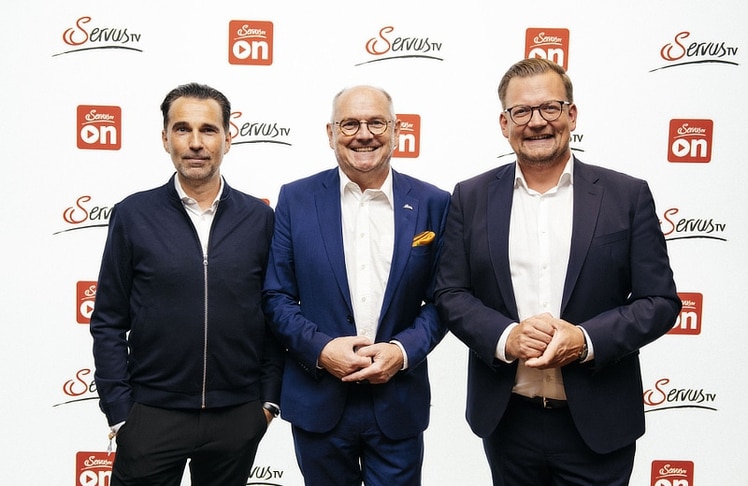 V.l.n.r.: Dietmar Otti, Ferdinand Wegscheider und Jürgen Hofer bei den Österreichischen Medientagen 2025 © Ulrich Aydt