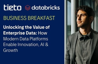 Tieto und Databricks laden am 24.9. zum exklusiven Business Breakfast "Unlocking the Value of Enterprise Data"