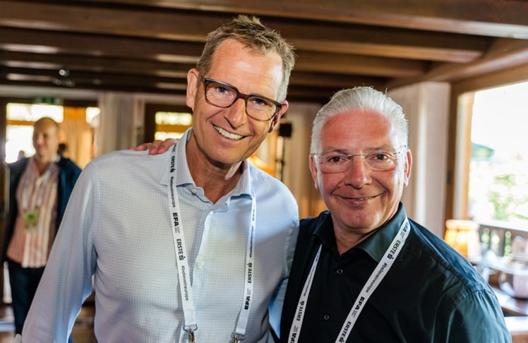 Andreas Rast (Die Presse) und Paul Leitenmüller (Opinion Leaders Network)