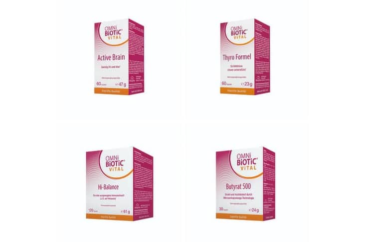 Die vier neuen Omni-Biotic-Vital-Produkte wurden laut Hersteller nach aktuellen wissenschaftlichen 
Erkenntnissen entwickelt.