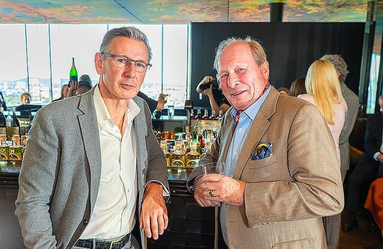 V.l.n.r.: Alexander Schütz und Georg Spiegelfeld.