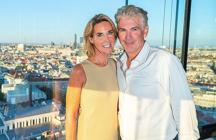 Kathi Stumpf mit Partner Alex Beza.