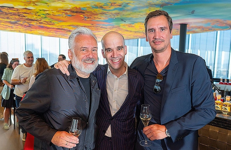 V.l.n.r.: Stephan Ferenczy, Christian Klaus und Leonhard Srajer.