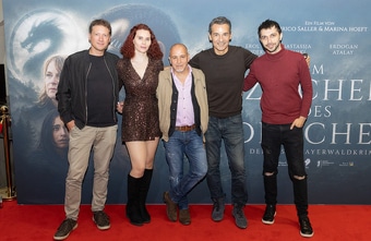 Kinotour von "Im Zeichen des Drachen" lockte Filmstars in die PlusCity