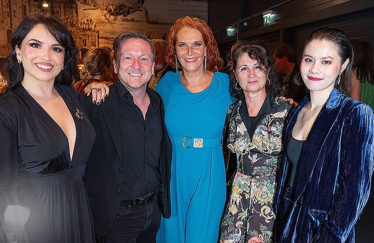 V.l.n.r.: Laura Panzeri, Andreas Gergen, Martina Malzer, Maya Hakvoort und Vanessa Heinz 