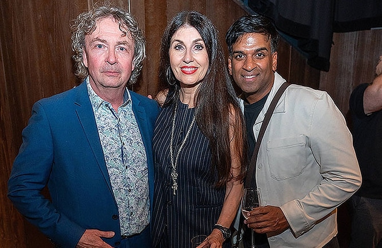 V.l.n.r.: Thomas Strobl, Monika Ballwein und Ramseh Nair