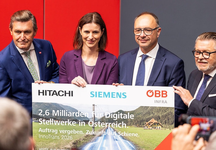 ÖBB vergeben Milliardenauftrag an Siemens Mobility und Hitachi Rail