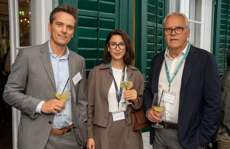 V.l.n.r.: Markus Dejmek, Johanna Köppl und Harald Schreiner © LEADERSNET/K. Leitner 