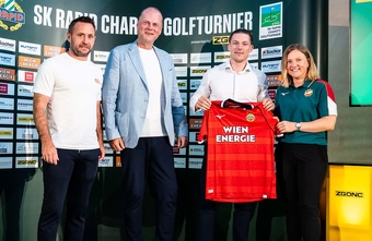 Rapid-Familie schlug beim Charity-Golfturnier für den guten Zweck ab