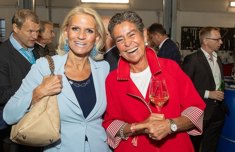 V.l.n.r.: Kathrin Zierhut-Kunz (ORF III) und Karin Strahner (Gründerin K.S.-Circle) 