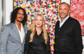 Jana Jos Vernissage brachte Farbe ins Gemeindeamt Bergheim