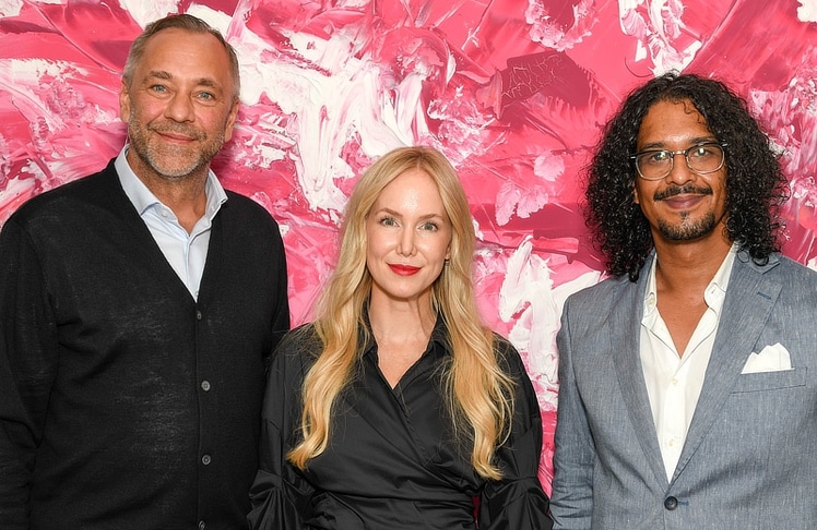 V.l.n.r.: Robert Bukovc, Jana Jo und Felix Feltrin 