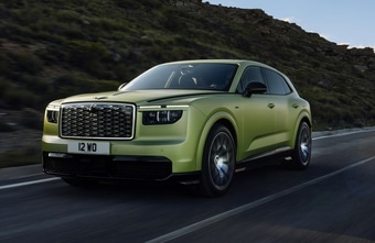 Bentley präsentierte mit dem Torcal sein erstes Elektroauto