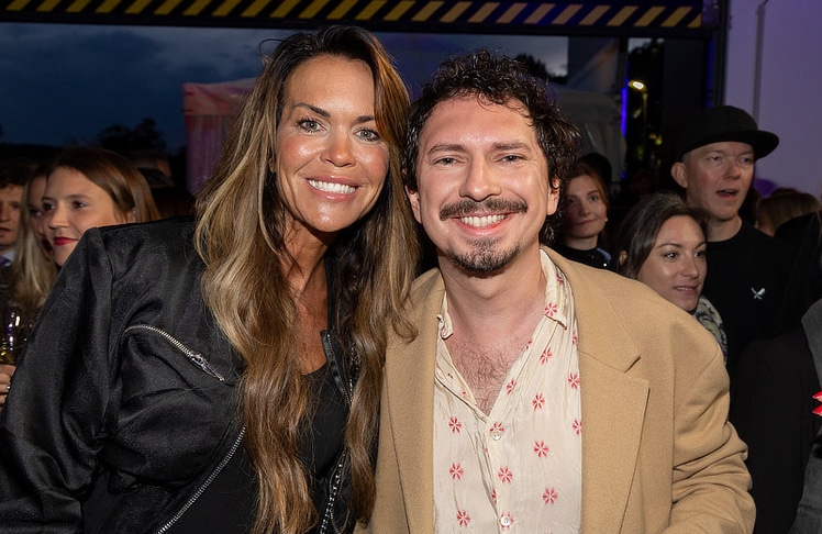 Martina Reuter (Modeexpertin) und Julian le Play (Musiker).
