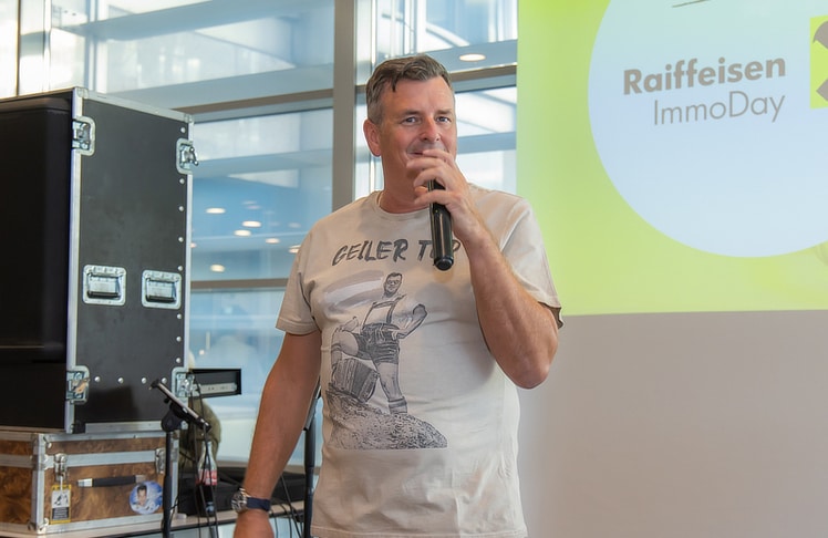 Marc Pircher bei der Raiffeisen IMMO-Wiesn © LEADERSNET/S. Oblak
