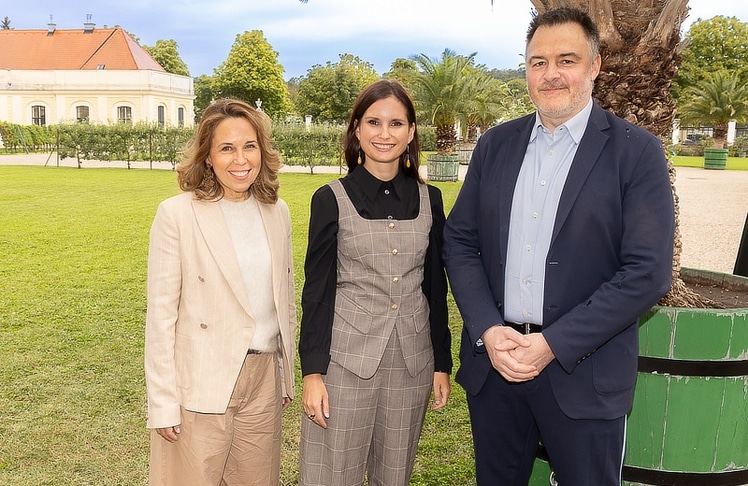 V.l.n.r.: Ulrike Gehmacher (Board Member, UN Global Compact Netzwerk Austria), Kathrin-Theres Hagenauer (Director Content Creation bei LexisNexis Österreich) und Christian Hunt (Gründer der Beratungsfirma Human Risk)