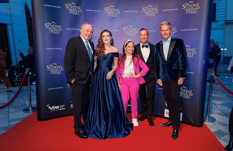 V.l.n.r.: Franz Patay, Marlene Jubelius, Caroline Athanasiadis, Christian Struppeck und Alfons Haider