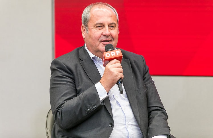 Josef Pröll (ÖFB-Aufsichtsratsvorsitzender) hob hervor, wie wichtig die Präsenz im ORF für den Frauenfußball und die Nachwuchsteams ist.