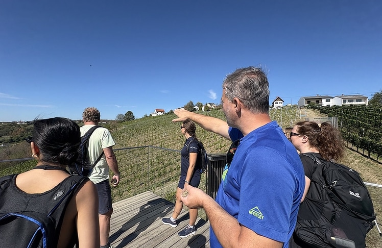 Der Besuch im Falkensteiner Resort Stegersbach führte zum Weingut Jalits © LEADERSNET