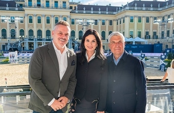 Exklusives Springreitturnier lockte viele Promis vor Schloss Schönbrunn