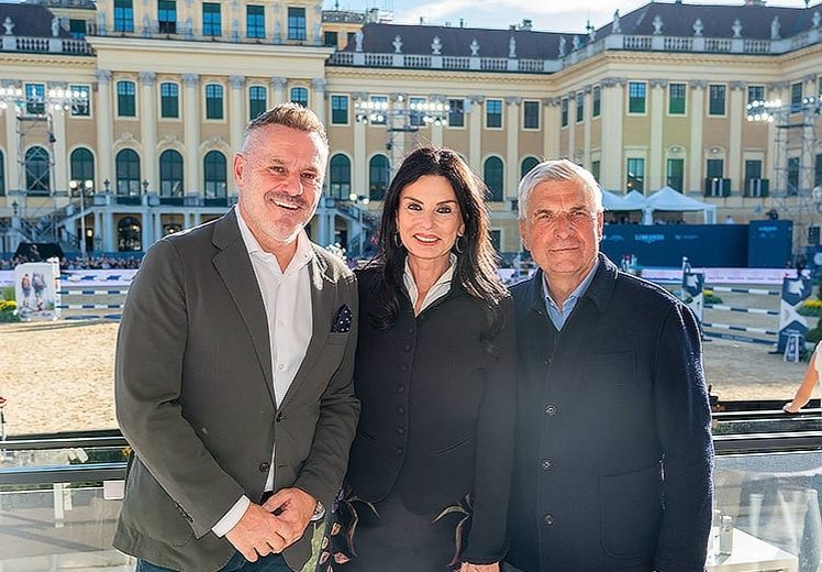 Exklusives Springreitturnier lockte viele Promis vor Schloss Schönbrunn