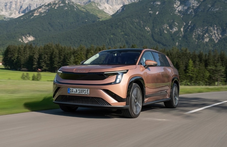 Nach dem Epiq ist der Peaq der zweite Skoda, der auf die neue Designlinie setzt.