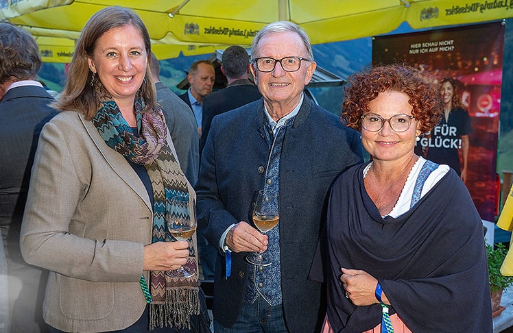 V.l.n.r.: Barbara Eibinger-Miedl (Staatssekretärin im Bundesministerium für Finanzen), Karlheinz Kopf (Präsident, Wirtschaftskammer Vorarlberg) und Elisabeth Zehetner (Staatssekretärin für Energie, Startups und Tourismus).