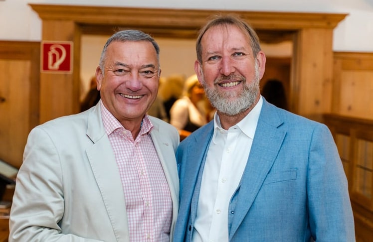 Heinz Stiastny (Arrow ECS Austria) und Alexander Müllner (NTS Netzwerk Telekom Service AG)