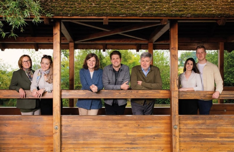 Die Familienmitglieder führen die Geschicke von Berger Schinken. 