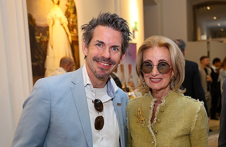 Wiens Gastro-Obmann Thomas Peschta und Sacher-Grand-Dame Elisabeth Gürtler