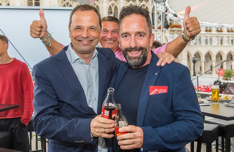 V.l.n.r: Philipp Bodzenta, Fiffi Pissecker und Christoph Berndl © LEADERSNET/D. Mikkelsen