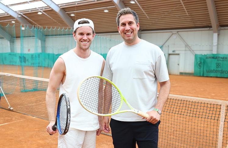 Luca Kaiser (links) und Alexander Pröll © Sabine Hertel 