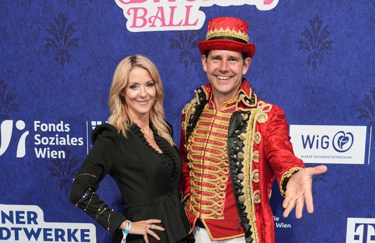 Simone Lugner und Alexander Schneller