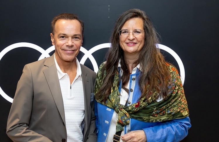 Gerhard Pichler (Business Circle) und Gabriela Maria Straka (Respact)