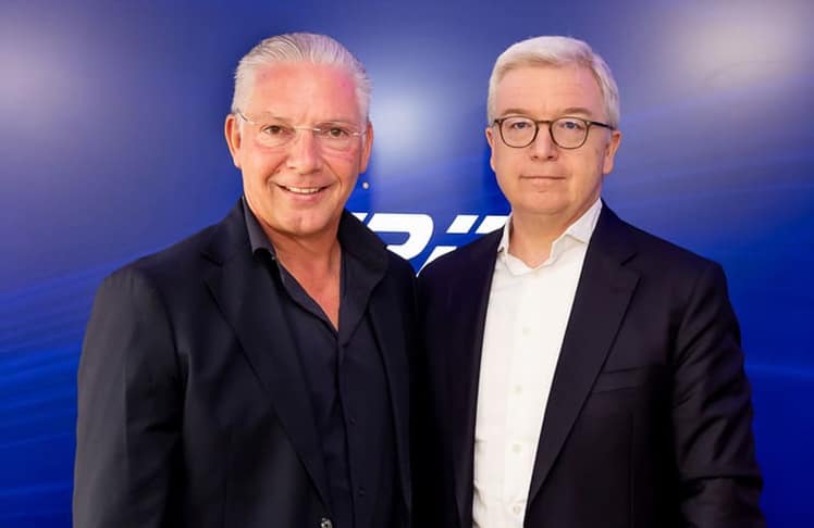 Paul Leitenmüller (Opinion Leaders Network) und Michael Höllerer