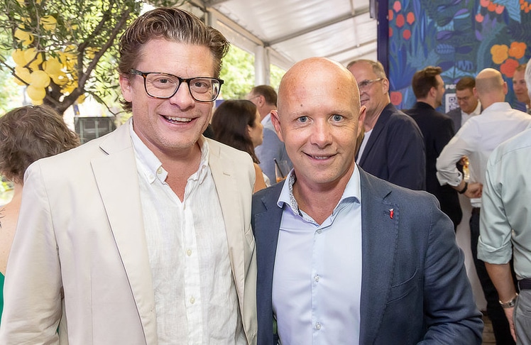V.l.n.r.: Christian Pesau (Industriellenvereinigung) und Michael Pavlik (KSV1870/FINcredible).