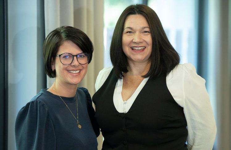 MCÖ-Geschäftsführerin Regina Loster (l.) und Kursleiterin Barbara Niederschick.