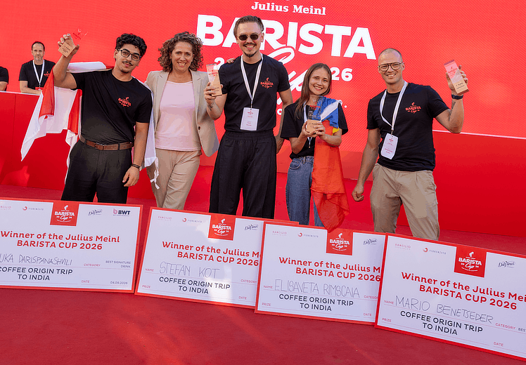 Österreichischer Barista gewinnt Cappuccino-Bewerb in Wien