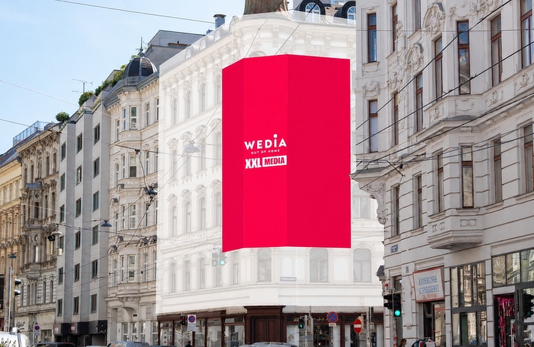 XXL-Media und Wedia erweitern ihre OOH-Kooperation in Wien © XXL-Media/Wedia 