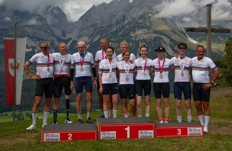 Die Gewinner:innen der 41. Rotary Rad-Weltmeisterschaft © Gredler Media