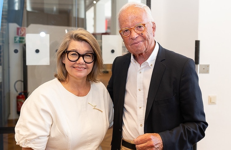 Lilli Hollein und Werner Fasslabend.
