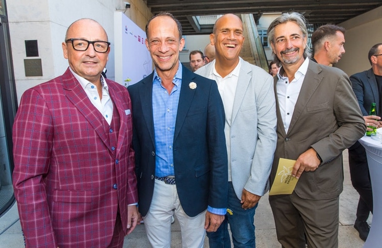 V.l.n.r.: Oliver Krainz, Thomas Bokesz, Martin Kaindel und Andreas Janzek