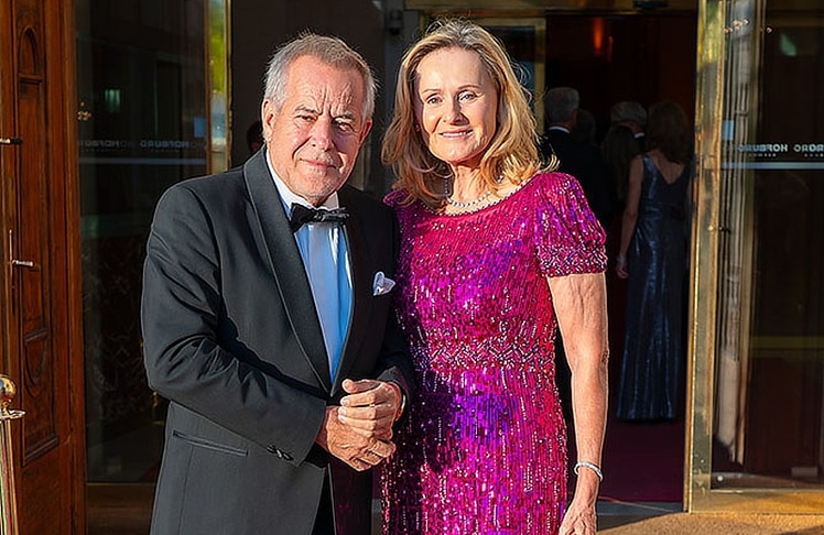 Manager Siegfried Wolf und Andrea 