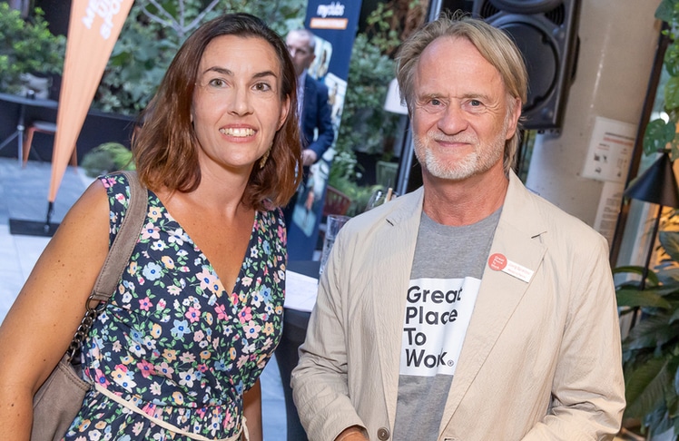 Cornelia Grill-Schubert, Content Marketing Managerin von Great Place To Work, und Jörg Spreitzer, Managing Partner von Great Place To Work.