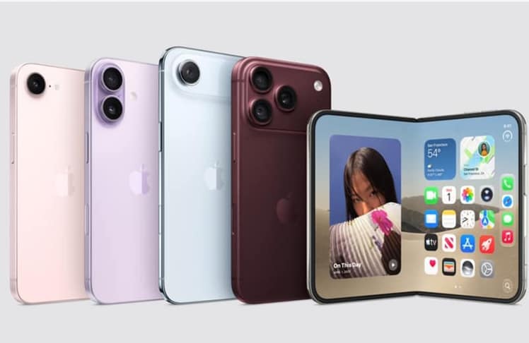 Apple aktuelle iPhone-Range inklusive 18 Pro und Duo